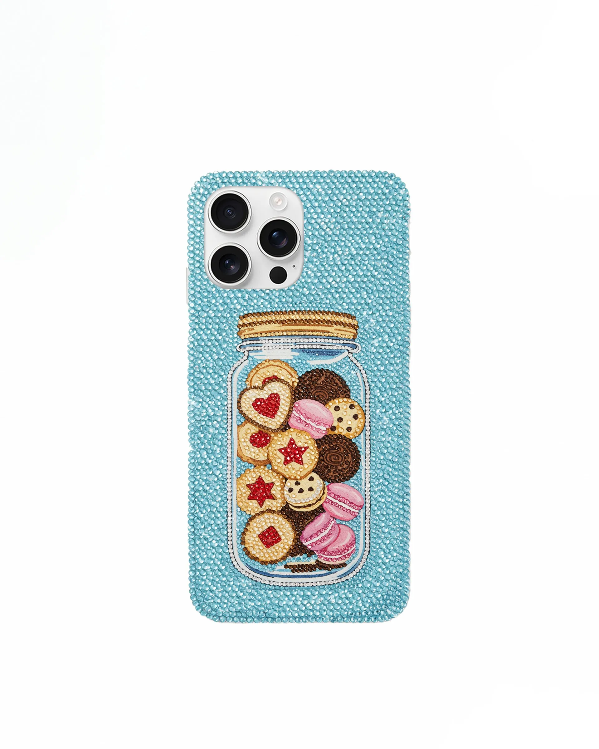 Cookie Jar Embellished Phone Case – Blue sold by JW PEI