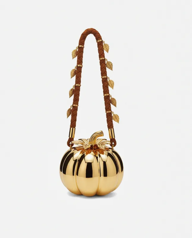 Pumpkin Shaped Bag - Gold sold by JW PEI