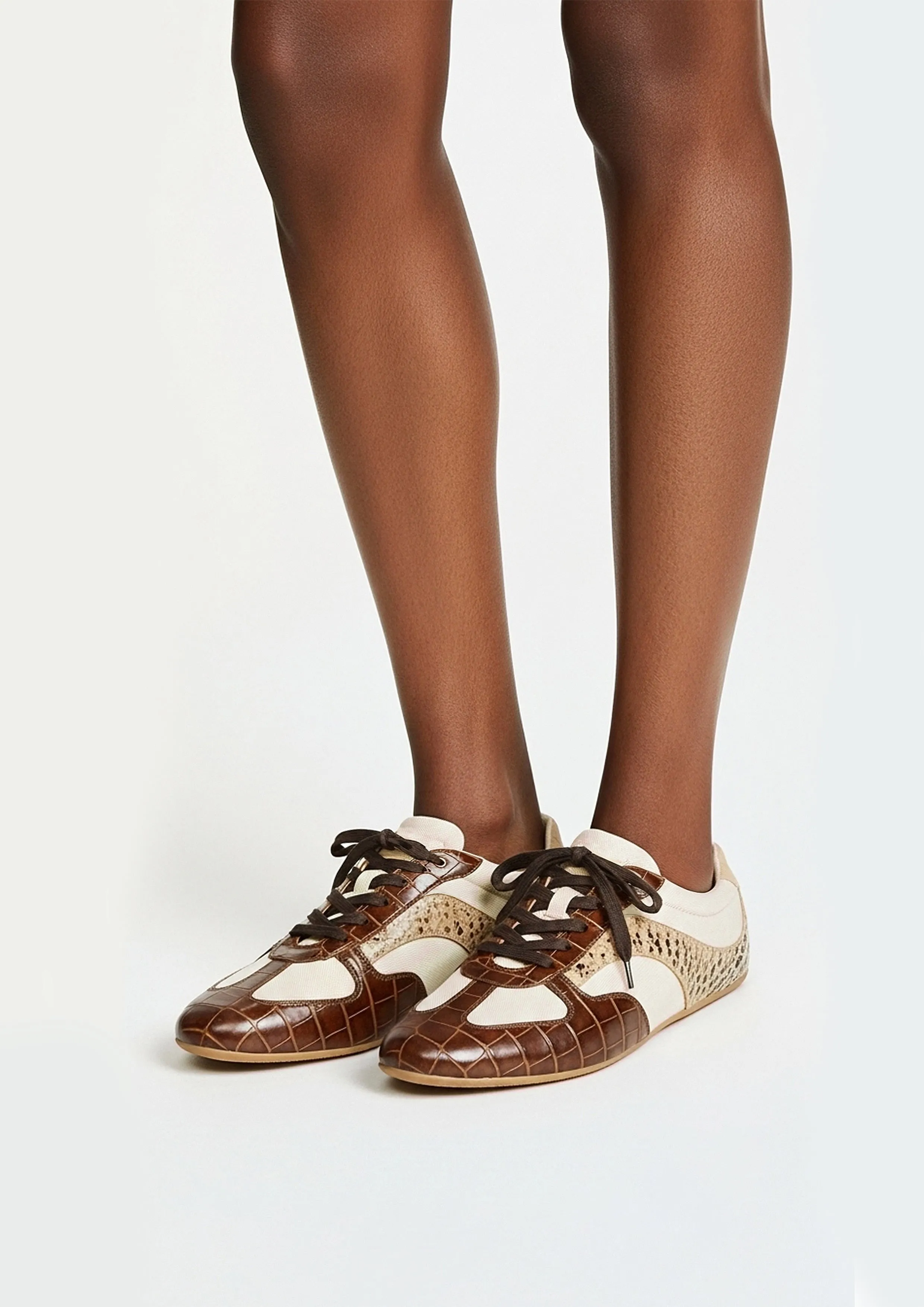 Hazel Retro Sneakers – Brown sold by JW PEI product image thumbnail 2