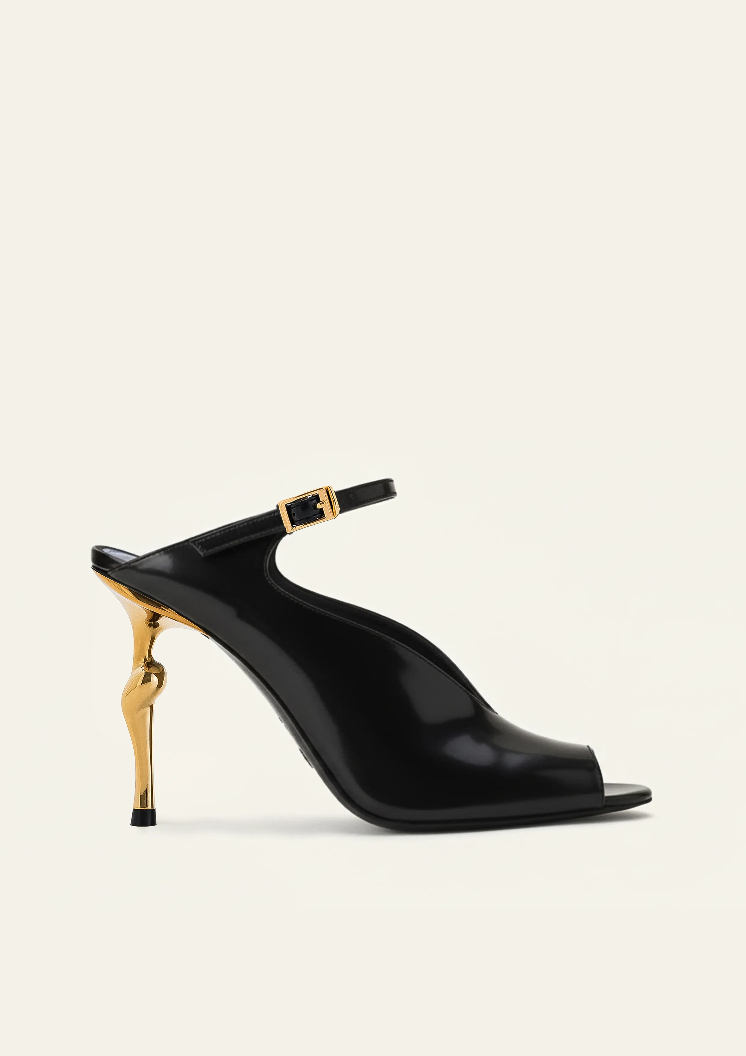 Jasmin Sculpted Heel Mules – Black sold by JW PEI product image thumbnail 4