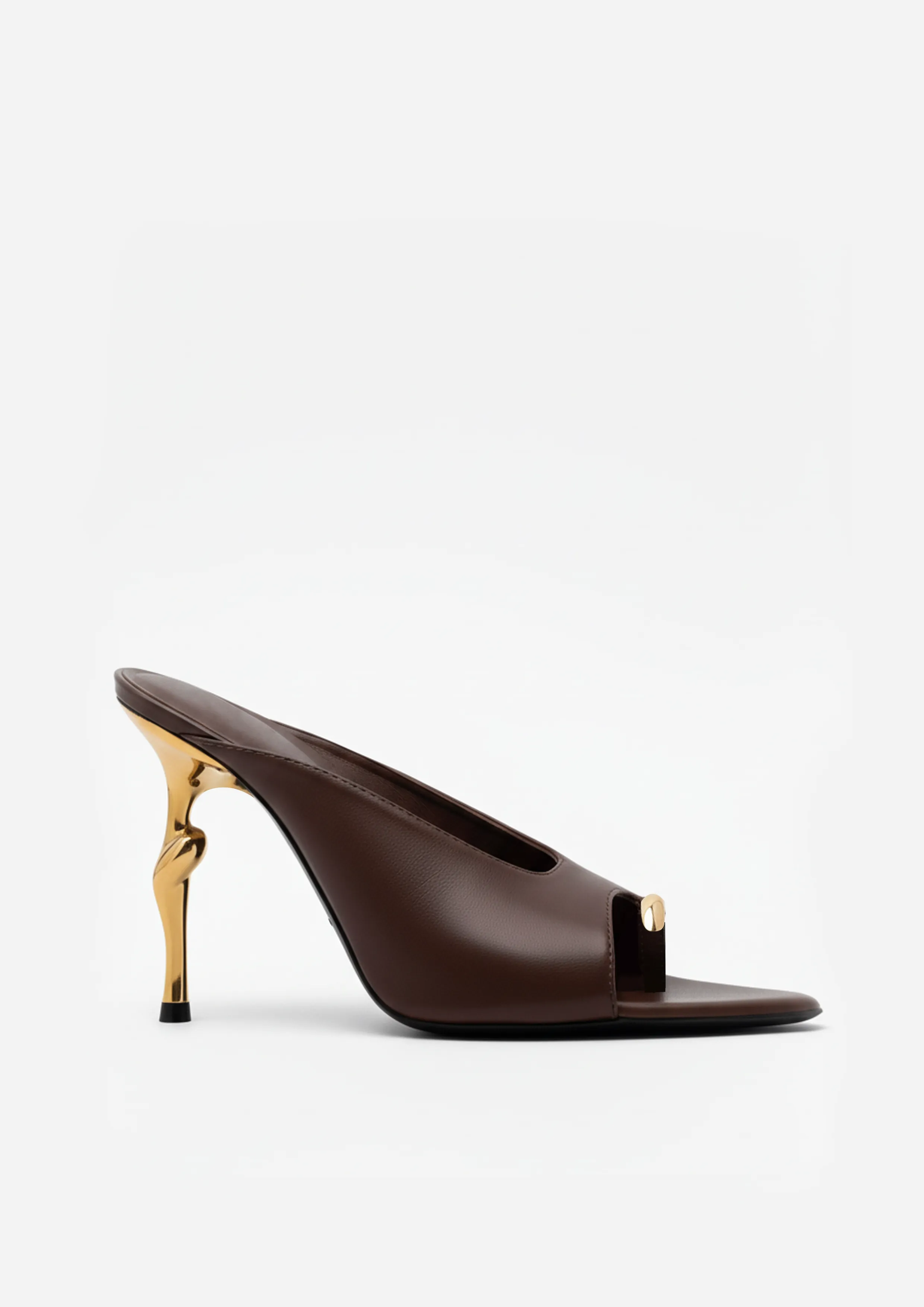 Sienna Sculpted Mules – Brown sold by JW PEI product image thumbnail 4