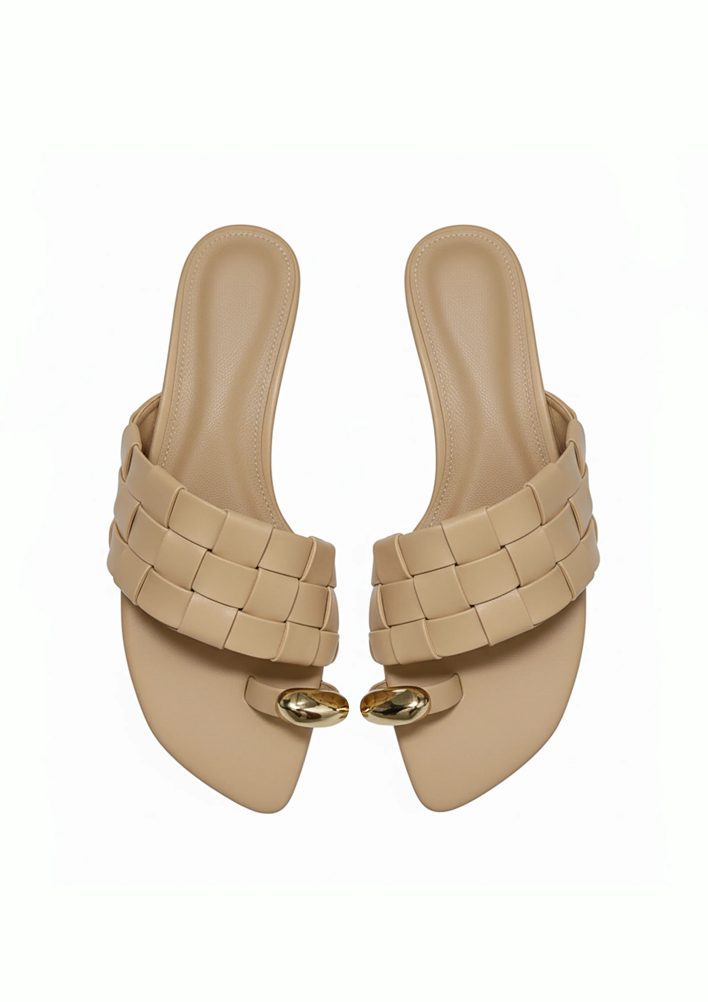 Ava Woven Toe Sandals – Neutral sold by JW PEI product image thumbnail 3