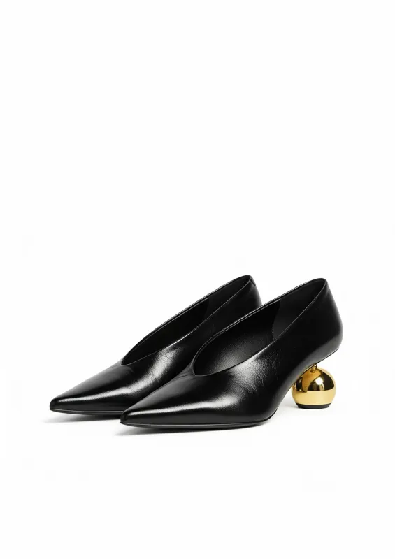 Stella Sphere Heel Pumps – Black sold by JW PEI