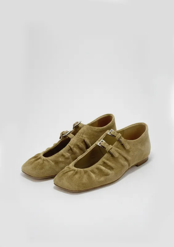 Fiona Double Strap Mary Janes – Brown sold by JW PEI