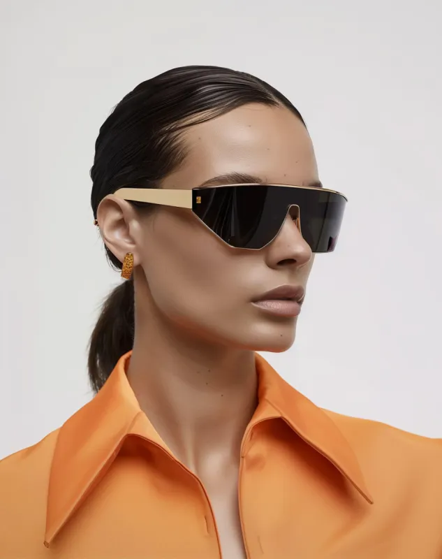 Dylan Sunglasses - Gold sold by JW PEI