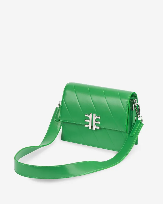 Mira Mini Flap Bag - Grass Green sold by JW PEI