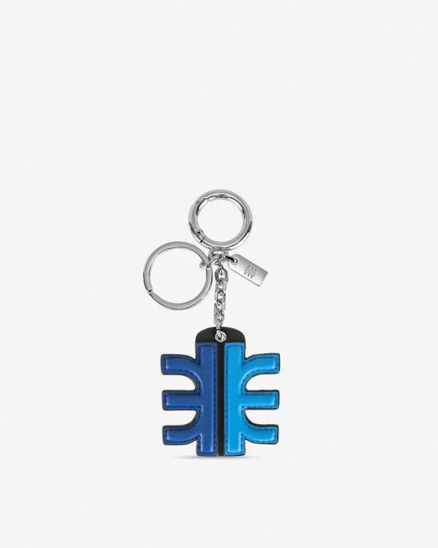 FEI Bag Charm And Key Holder - Classic Blue & Lake Blue sold by JW PEI