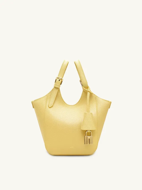 Ines Padlock Tote Bag - Yellow sold by JW PEI