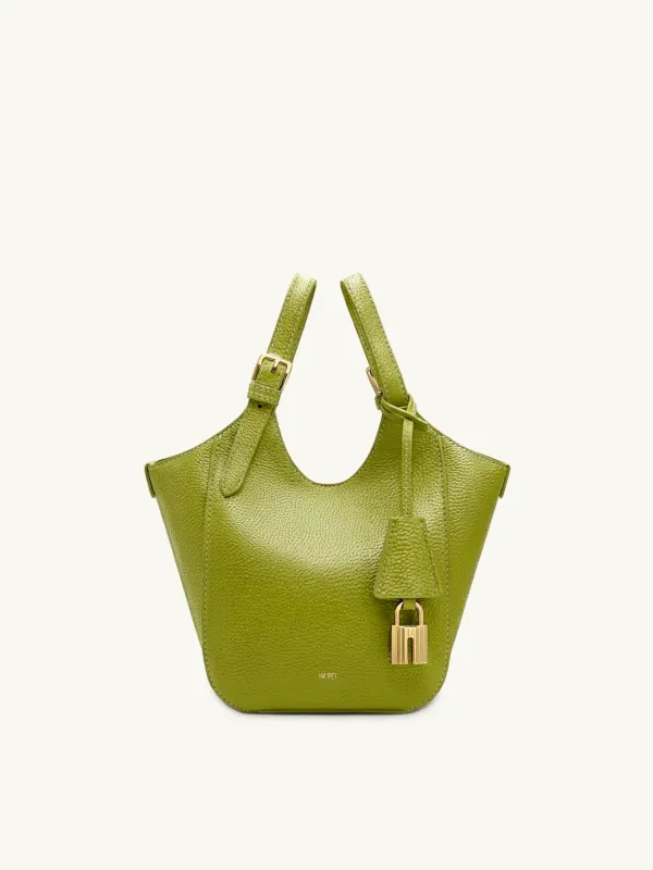 Ines Padlock Tote Bag - Apple Green sold by JW PEI