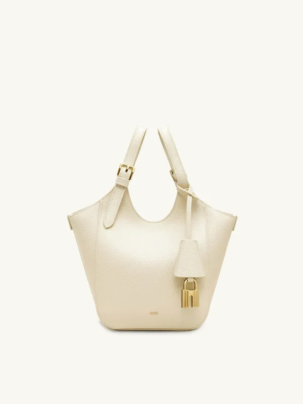 Ines Padlock Tote Bag - Ivory sold by JW PEI
