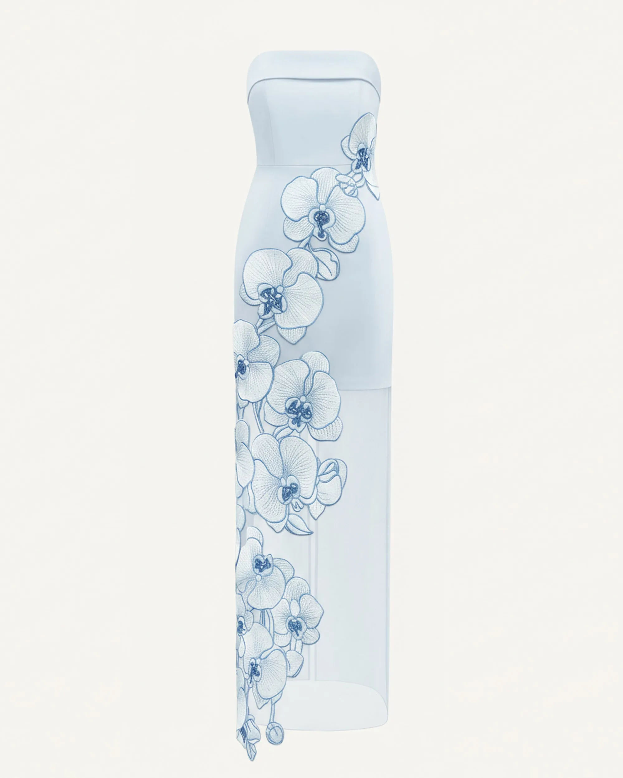 Orchid Embroidered Dress - Light Blue sold by JW PEI product image thumbnail 2