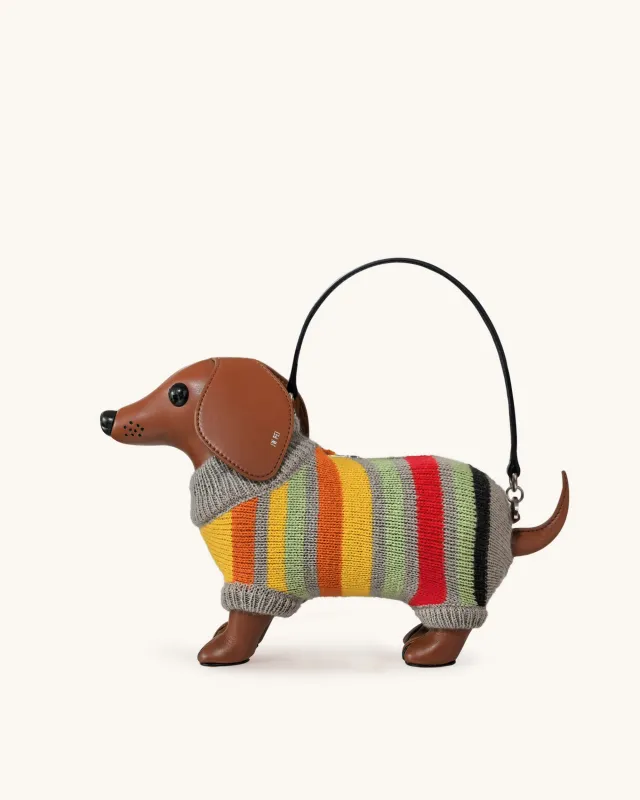 Addison Dachshund Handbag - Multicolor sold by JW PEI