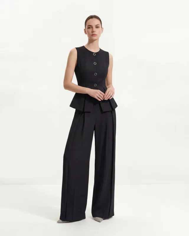 Structured Seam Round - Black sold by JW PEI