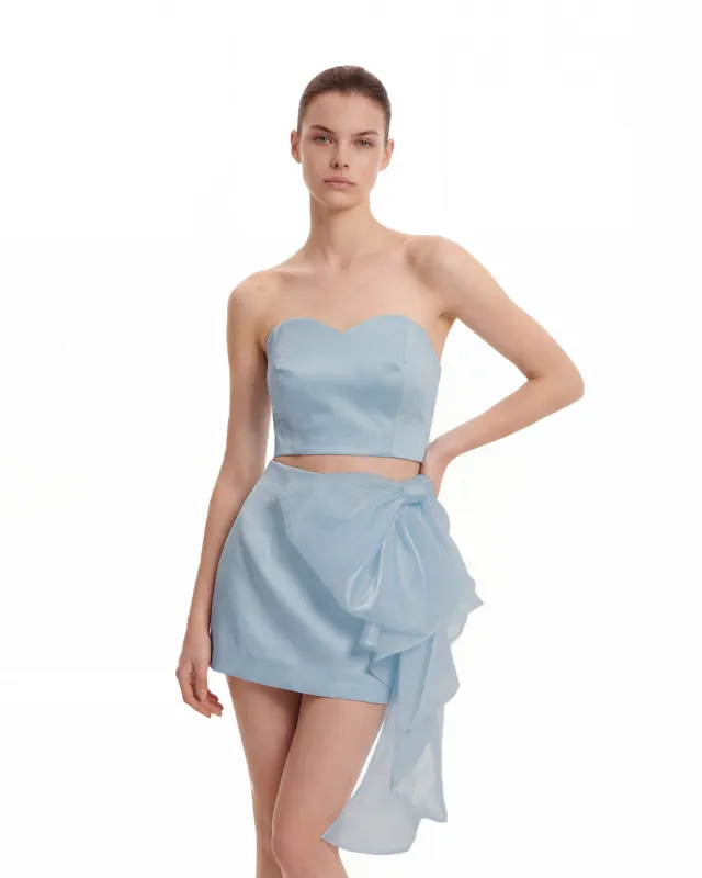 Sweetheart Bustier - Blue sold by JW PEI