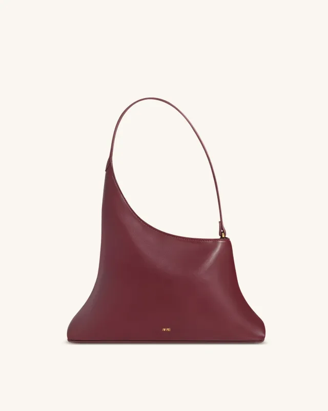 Lyra Shoulder Bag - Burgundy sold by JW PEI