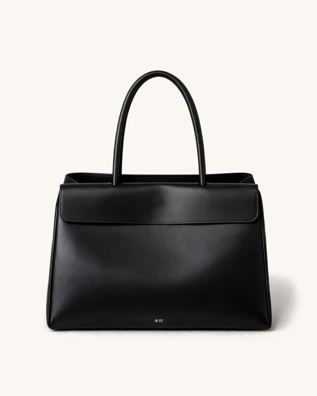 Riley Top Handle Bag - Black sold by JW PEI
