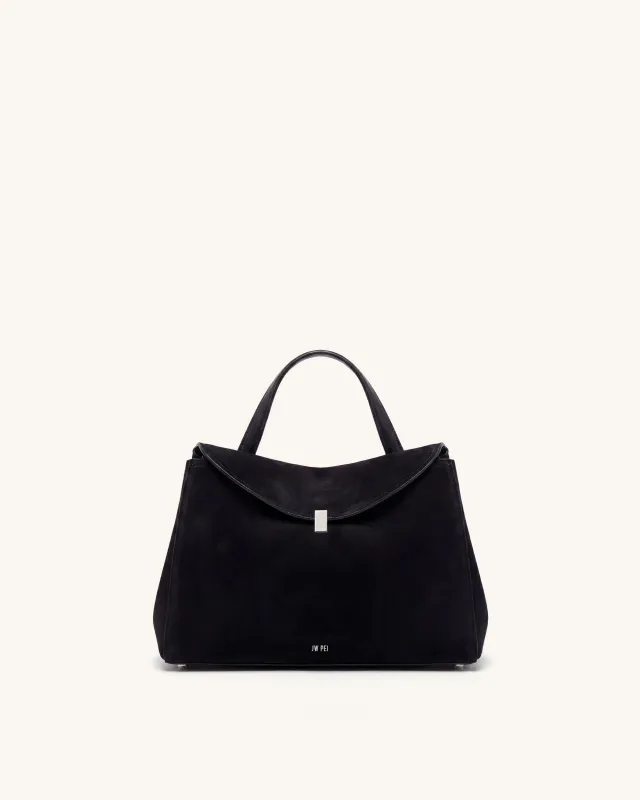 Ayla Top Handle Bag - Black sold by JW PEI