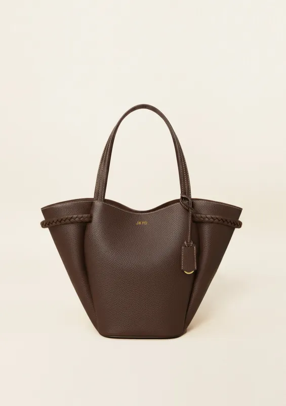 Aria Brown Tote Bag - Brown sold by JW PEI