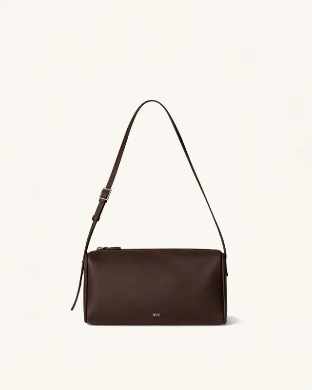 Mara Box Shoulder Bag - Brown sold by JW PEI