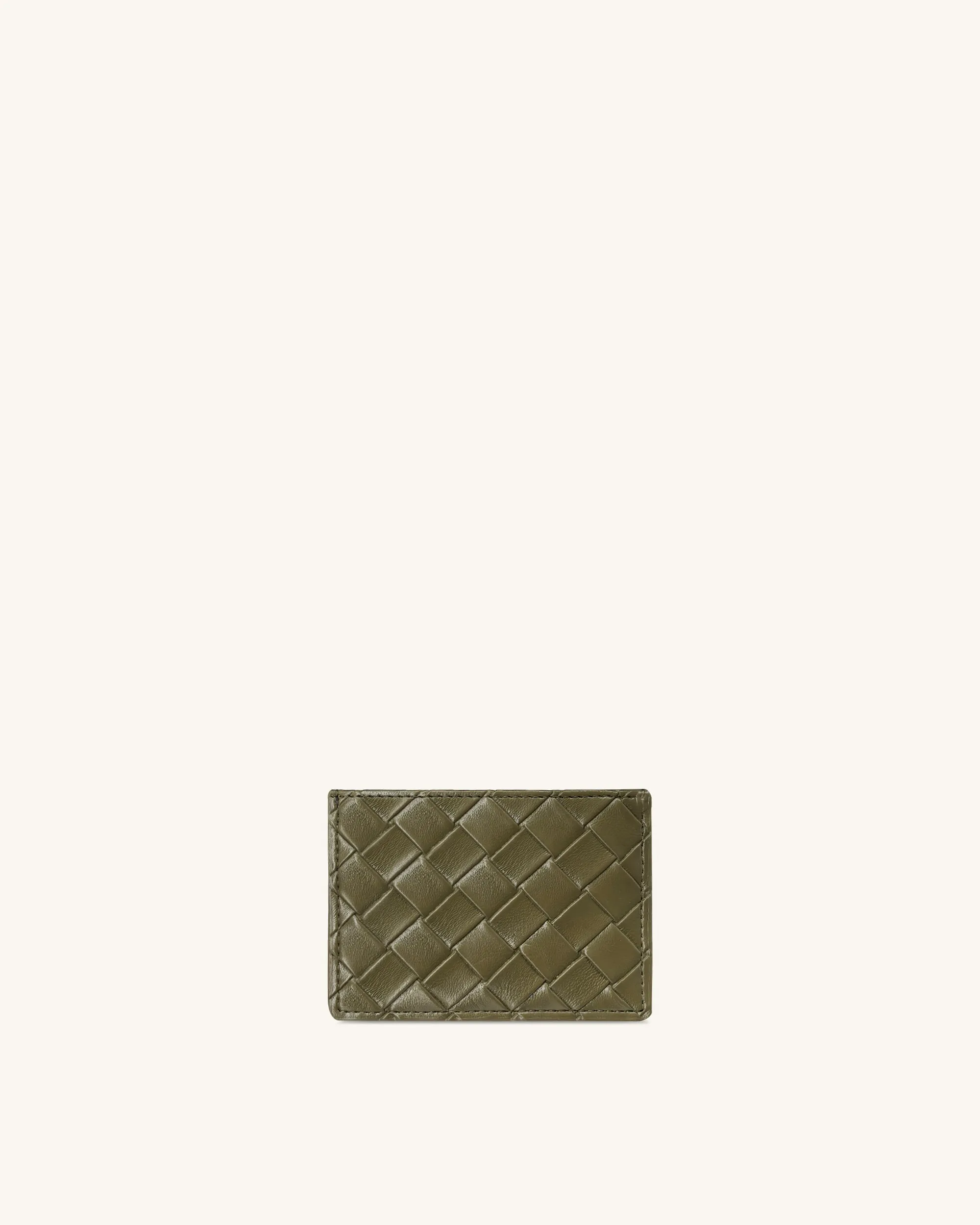 Woven Texture Card Holder - Dark Brown Green sold by JW PEI product image thumbnail 2