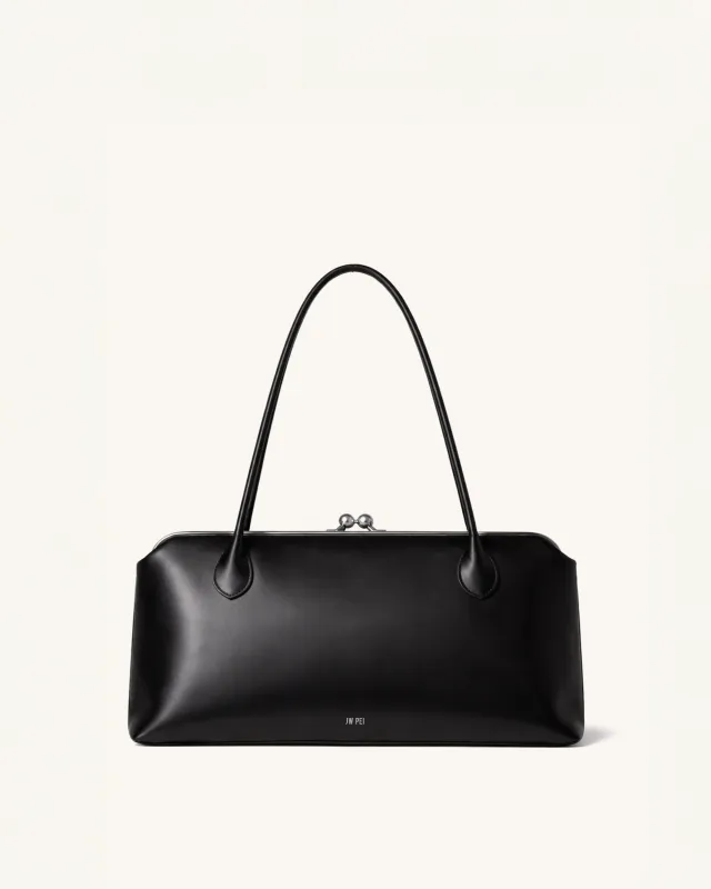 Maya Rectangle Shoulder Bag - Black made by JW PEI