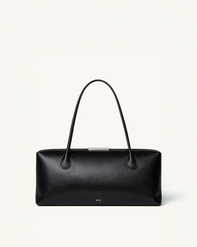 Mia Slim Shoulder Bag - Black sold by JW PEI