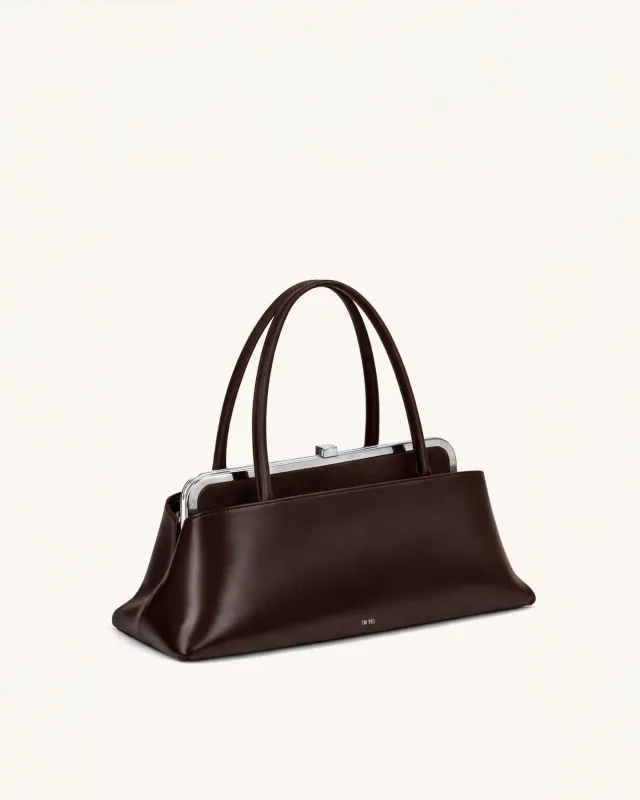 Ava Top Handle Bag - Brown sold by JW PEI