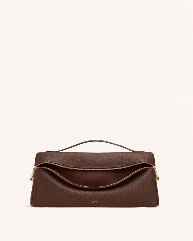 Luna Top Handle Bag - Brown sold by JW PEI