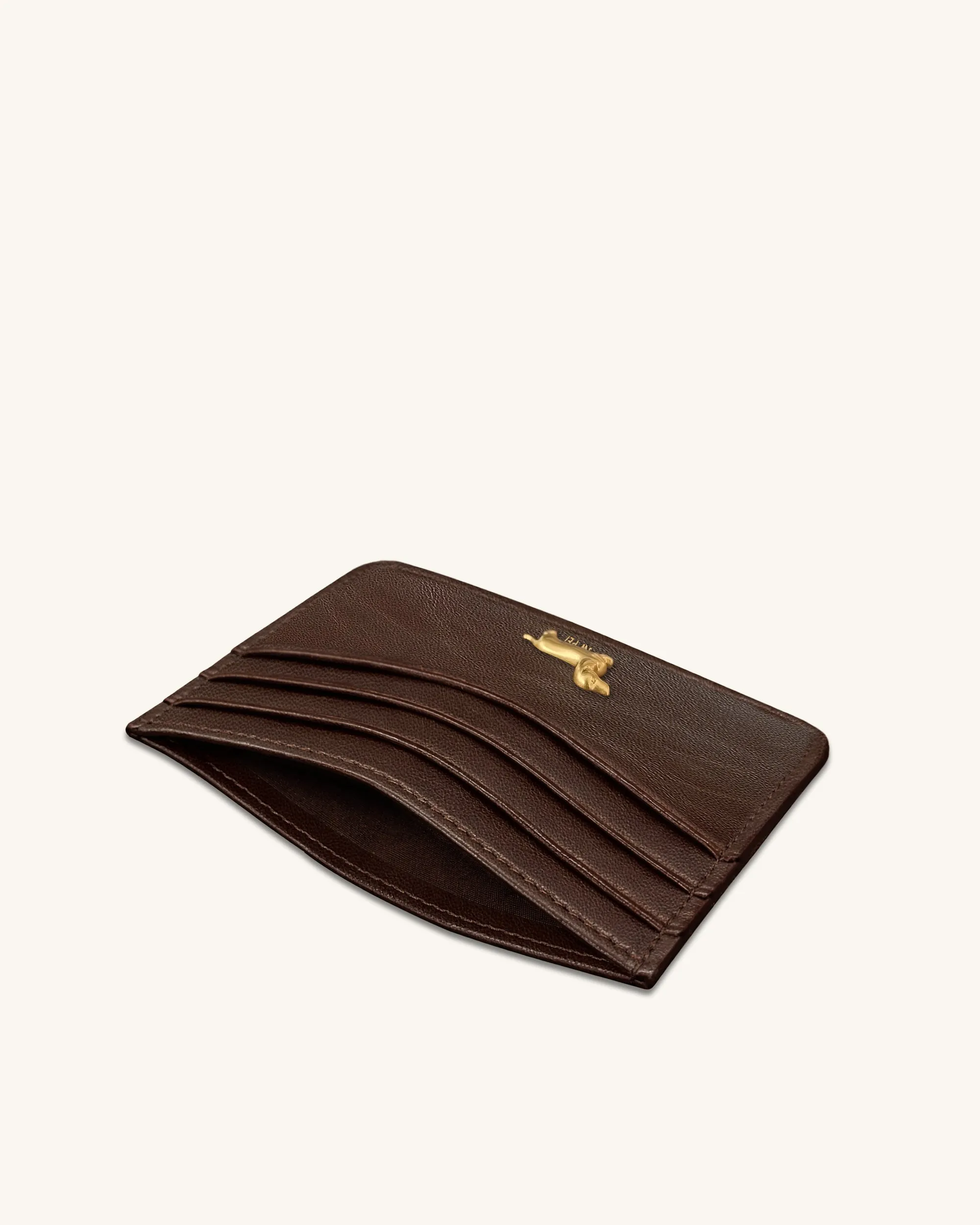 Maeve Dachshund Metal Emblem Card Holder - Chocolate sold by JW PEI product image thumbnail 3
