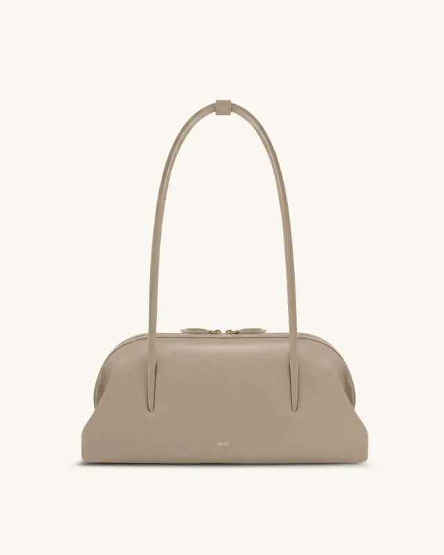 Aveline Shoulder Bag - Taupe made by JW PEI
