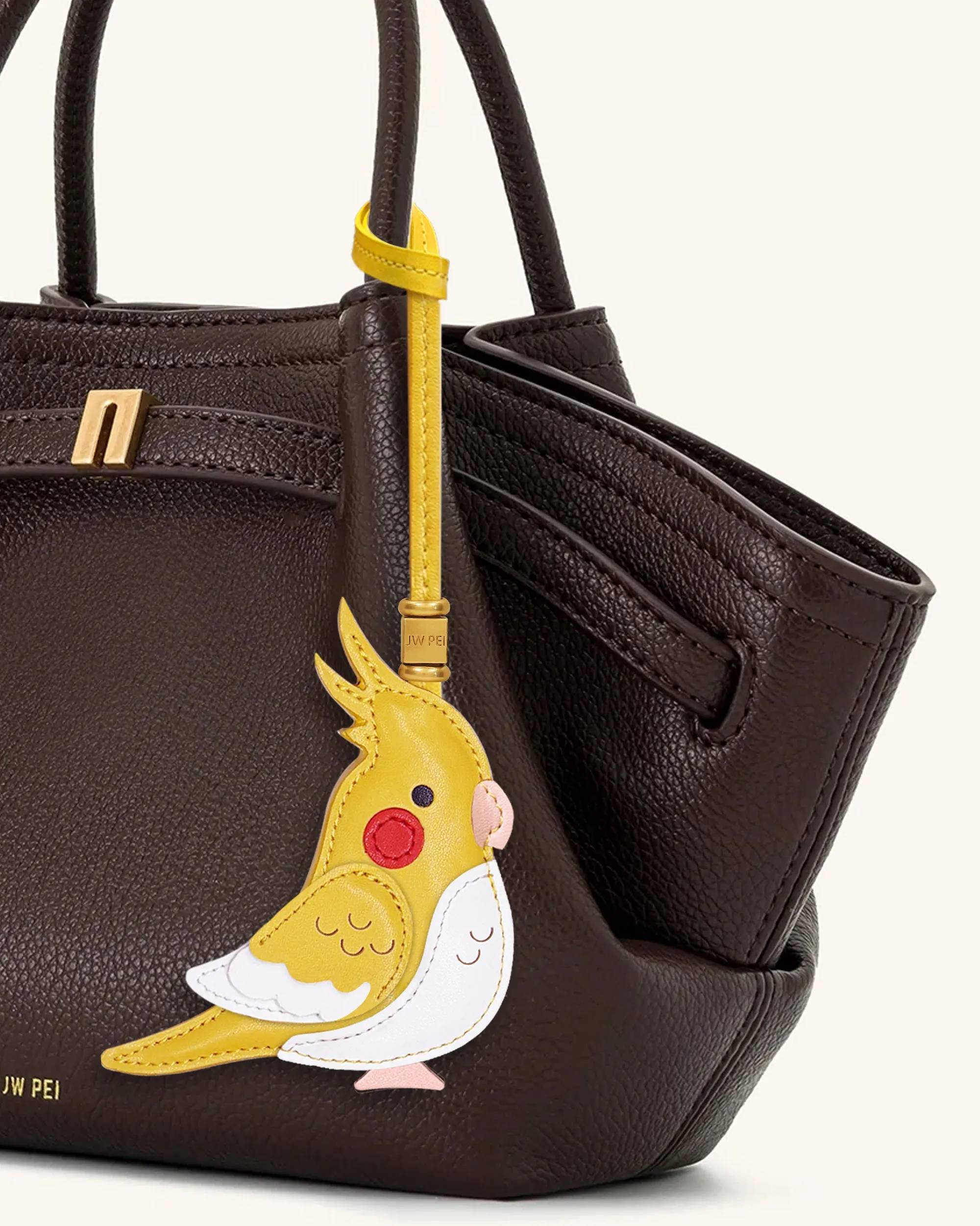 Cockatiel Bag Charm - Yellow sold by JW PEI product image thumbnail 2