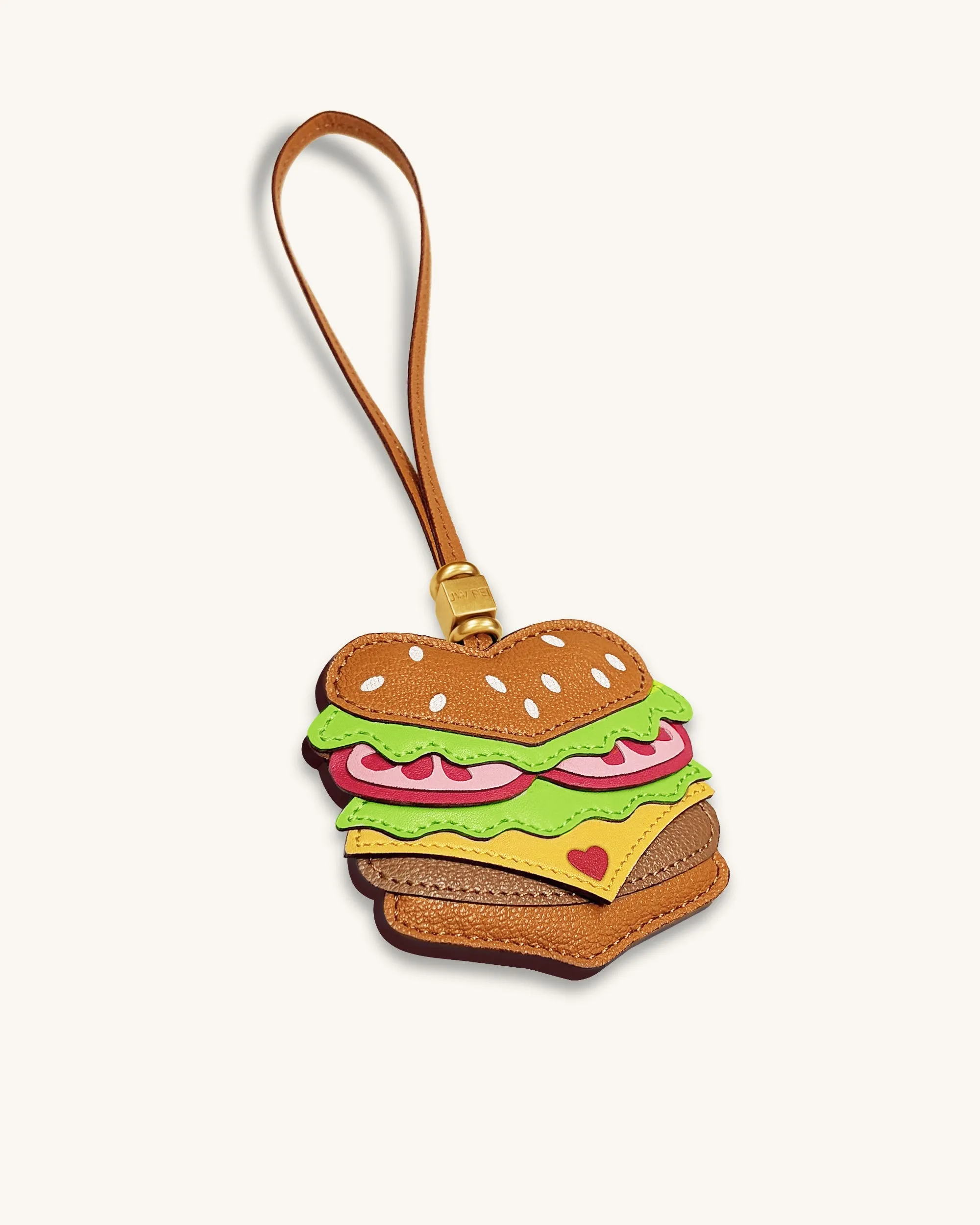 Burger Bag Charm - Brown sold by JW PEI product image thumbnail 3