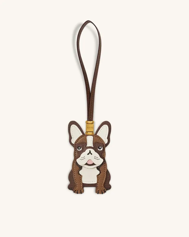 French Bulldog Bag Charm - Brown sold by JW PEI