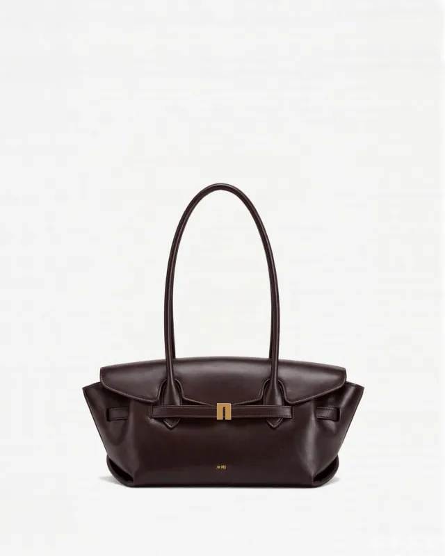 Eliza Shoulder Bag - Brown made by JW PEI
