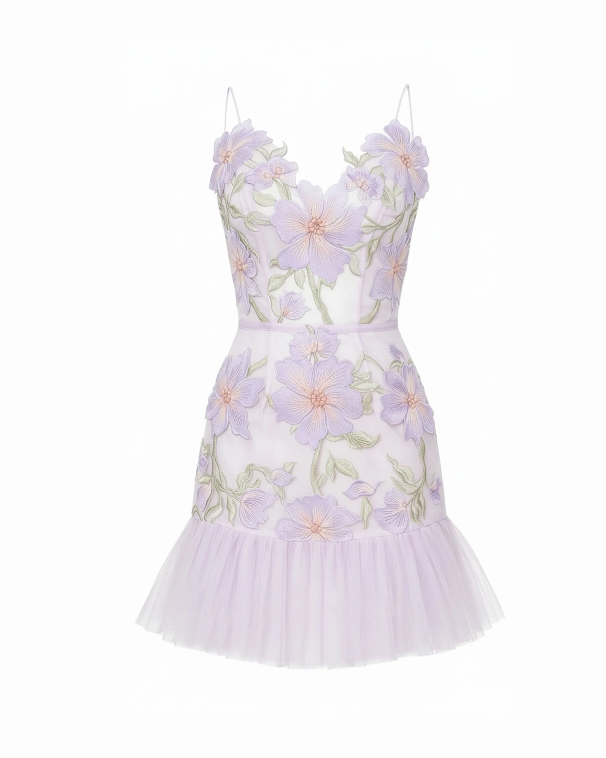 Floral Sling Mini Dress - Wisteria sold by JW PEI product image thumbnail 3