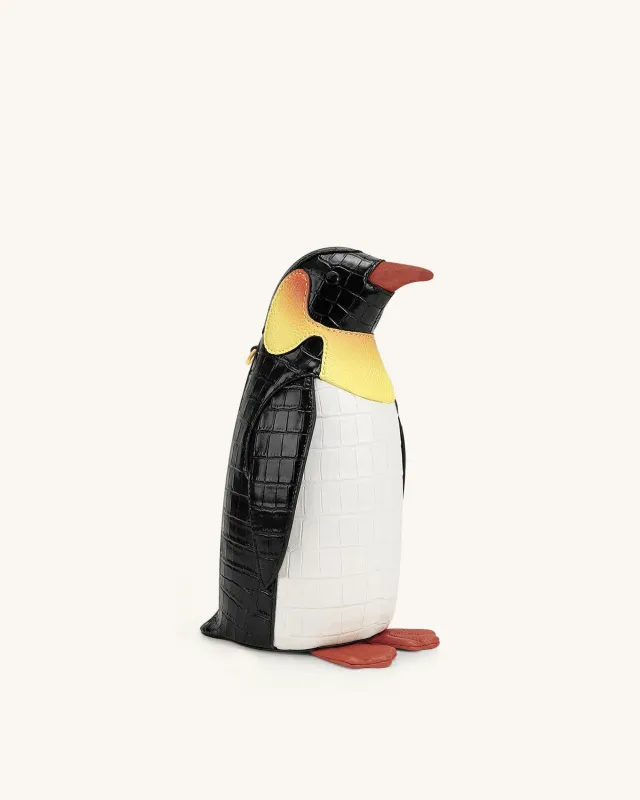 Pia Penguin Crossbody Bag - Black/White made by JW PEI