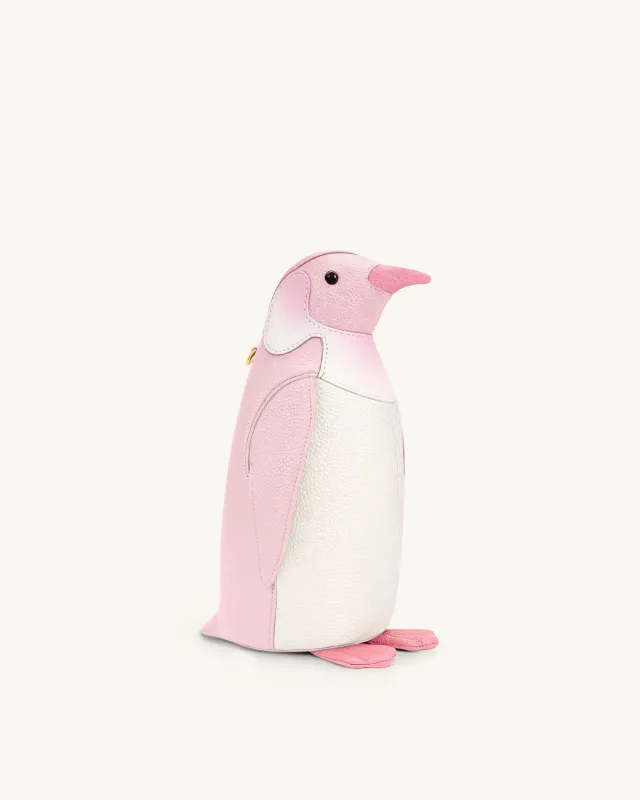 Pia Penguin Crossbody Bag - Pink made by JW PEI