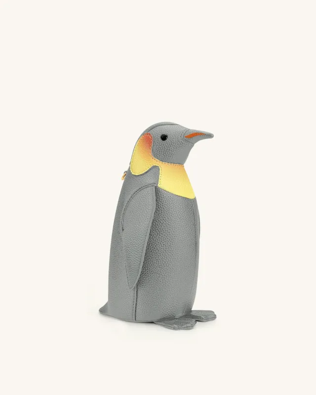 Pia Penguin Crossbody Bag - Gray sold by JW PEI