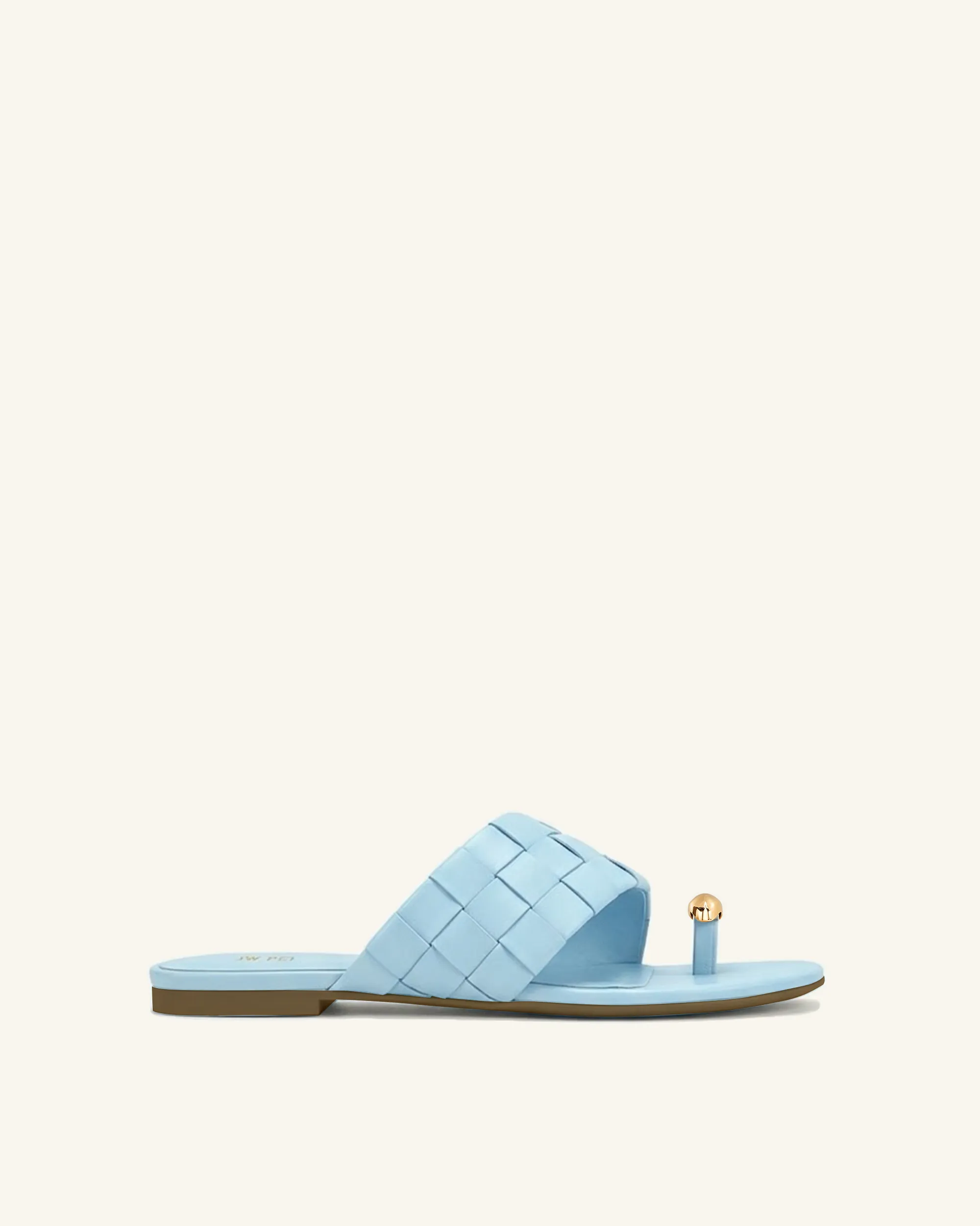 Ava Woven Toe Sandals - Light Blue sold by JW PEI