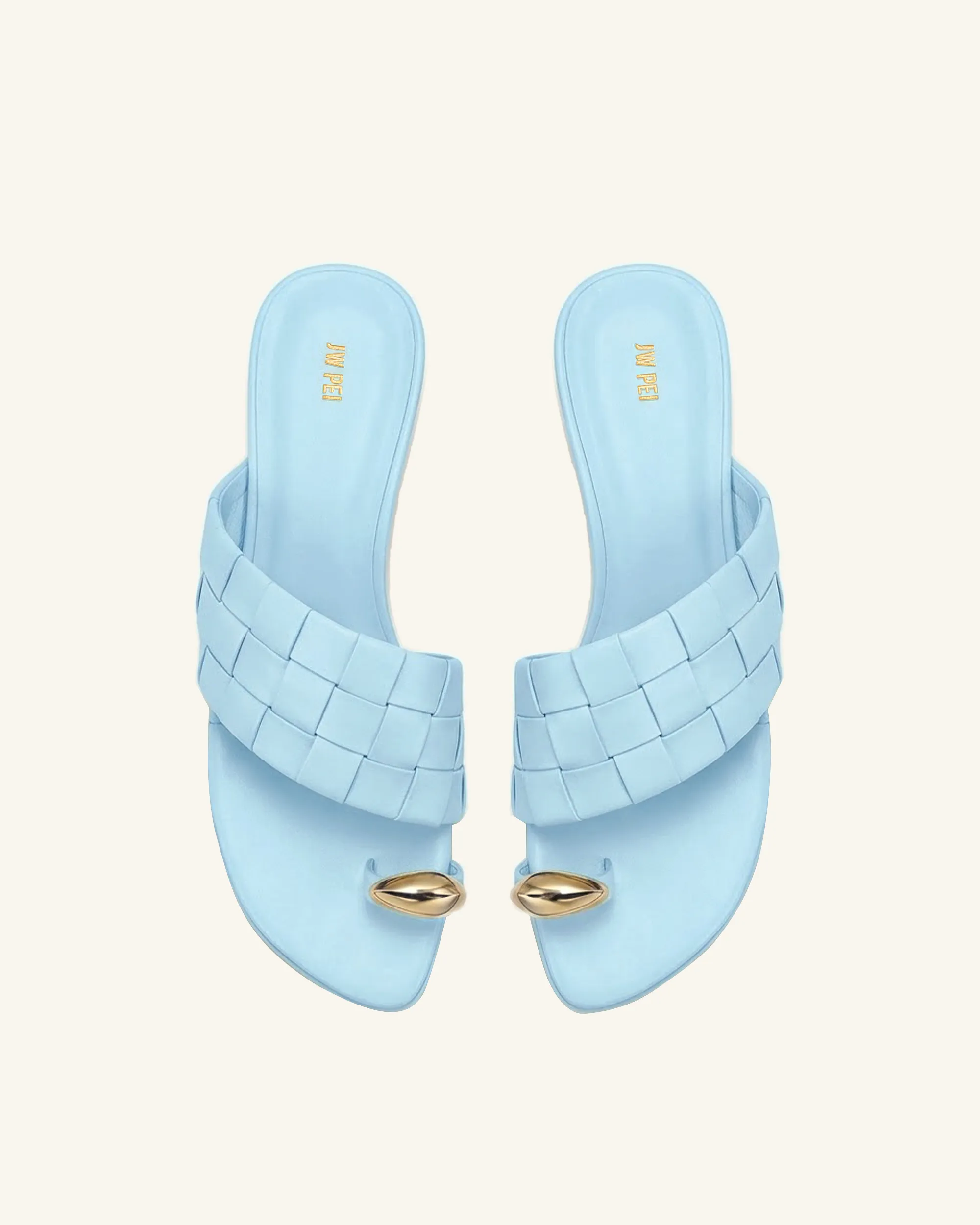 Ava Woven Toe Sandals - Light Blue sold by JW PEI product image thumbnail 2