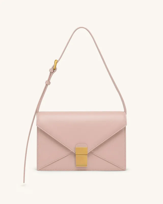 Clio Envelope Crossbody Bag - Pink made by JW PEI