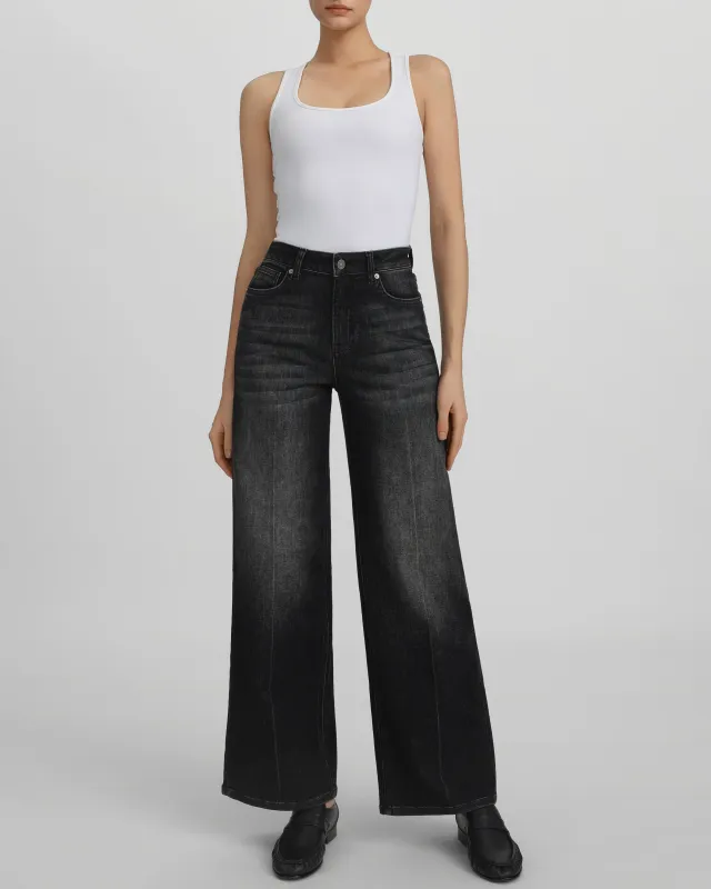 The Heartbreaker Sharp Jeans - Paint It Black made by JW PEI