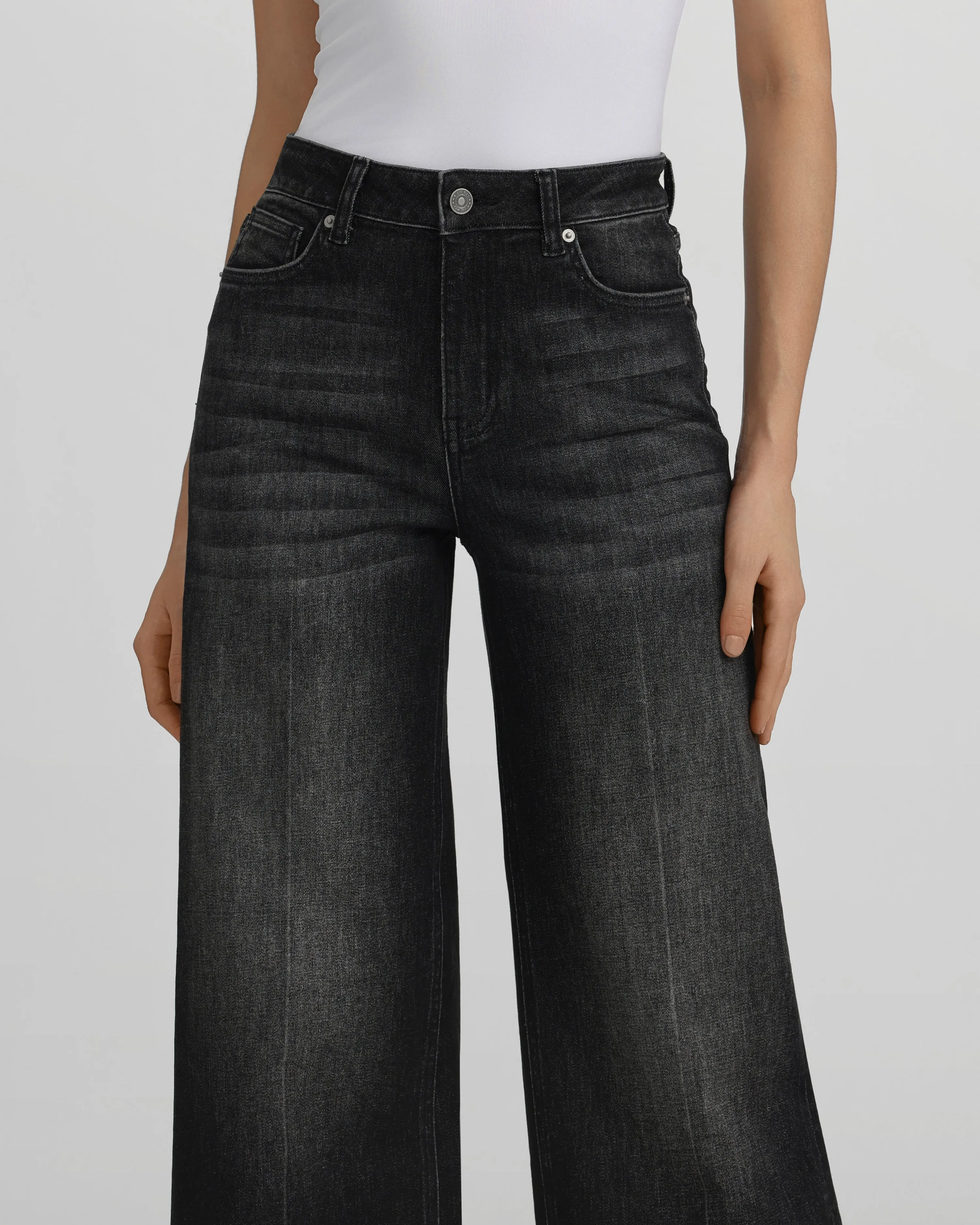 The Heartbreaker Sharp Jeans - Paint It Black sold by JW PEI product image thumbnail 5