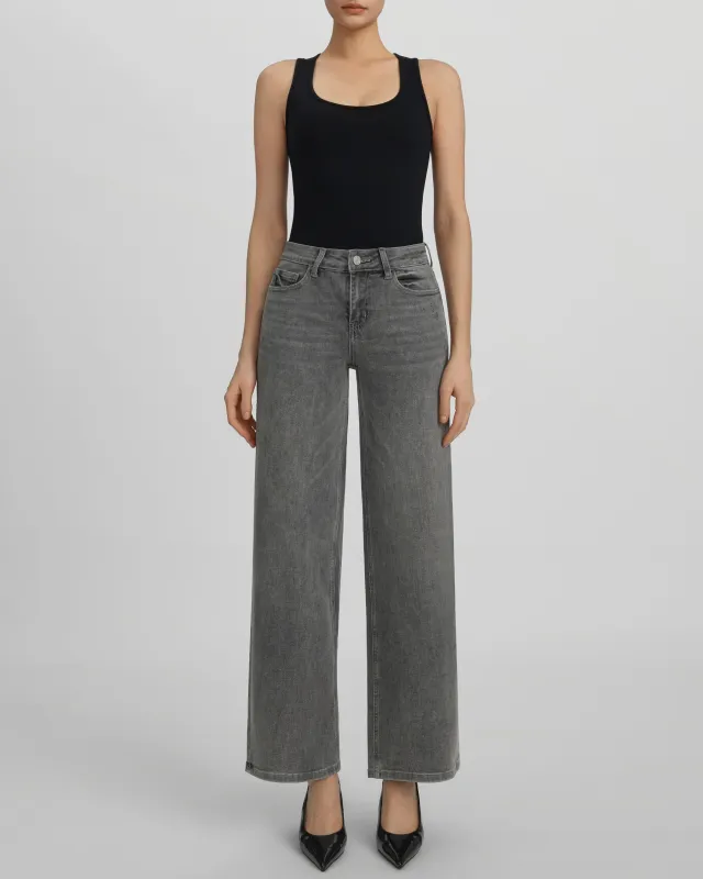 The Wayward Heartbreaker Jeans - Fade To Grey made by JW PEI