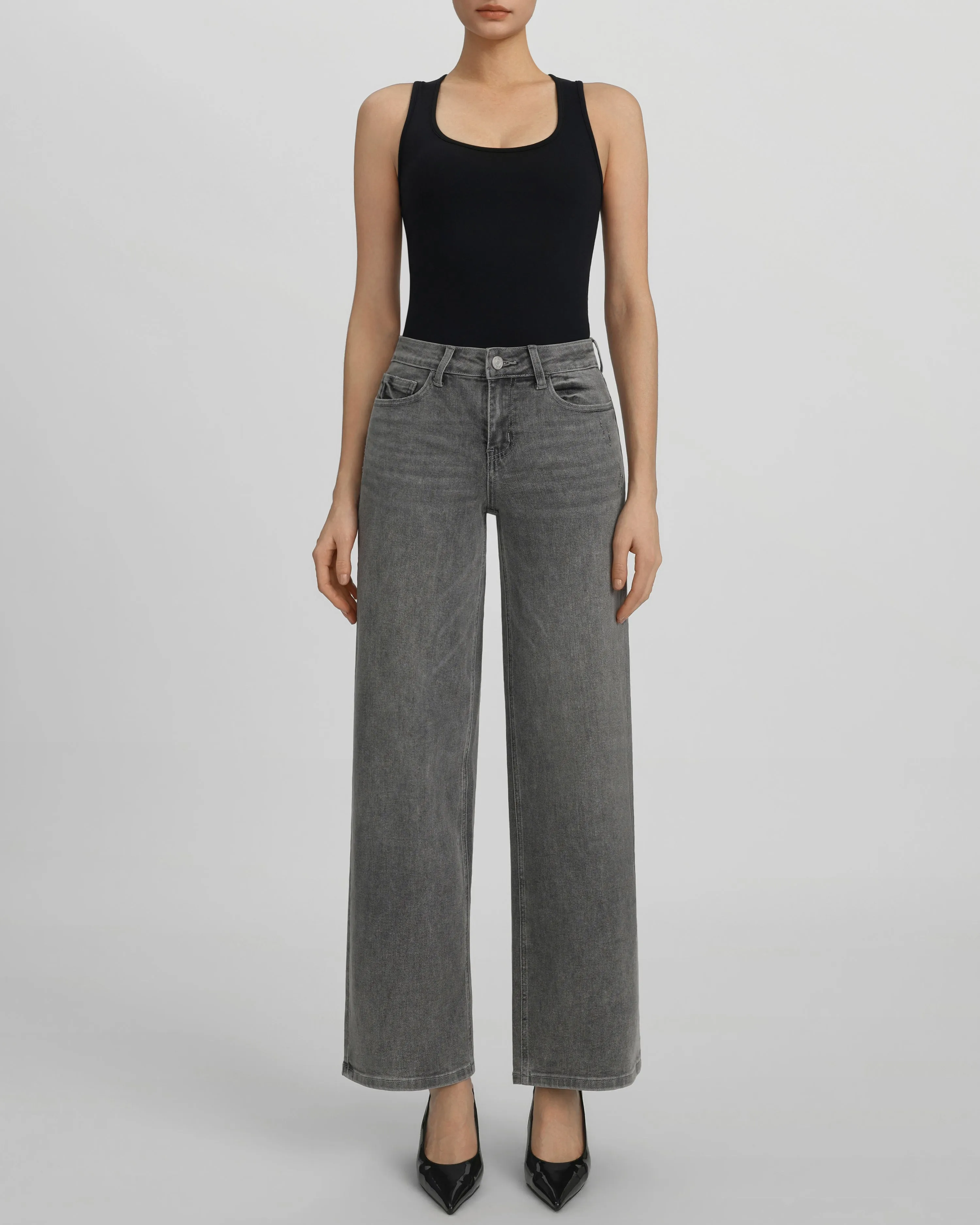 The Wayward Heartbreaker Jeans - Fade To Grey sold by JW PEI