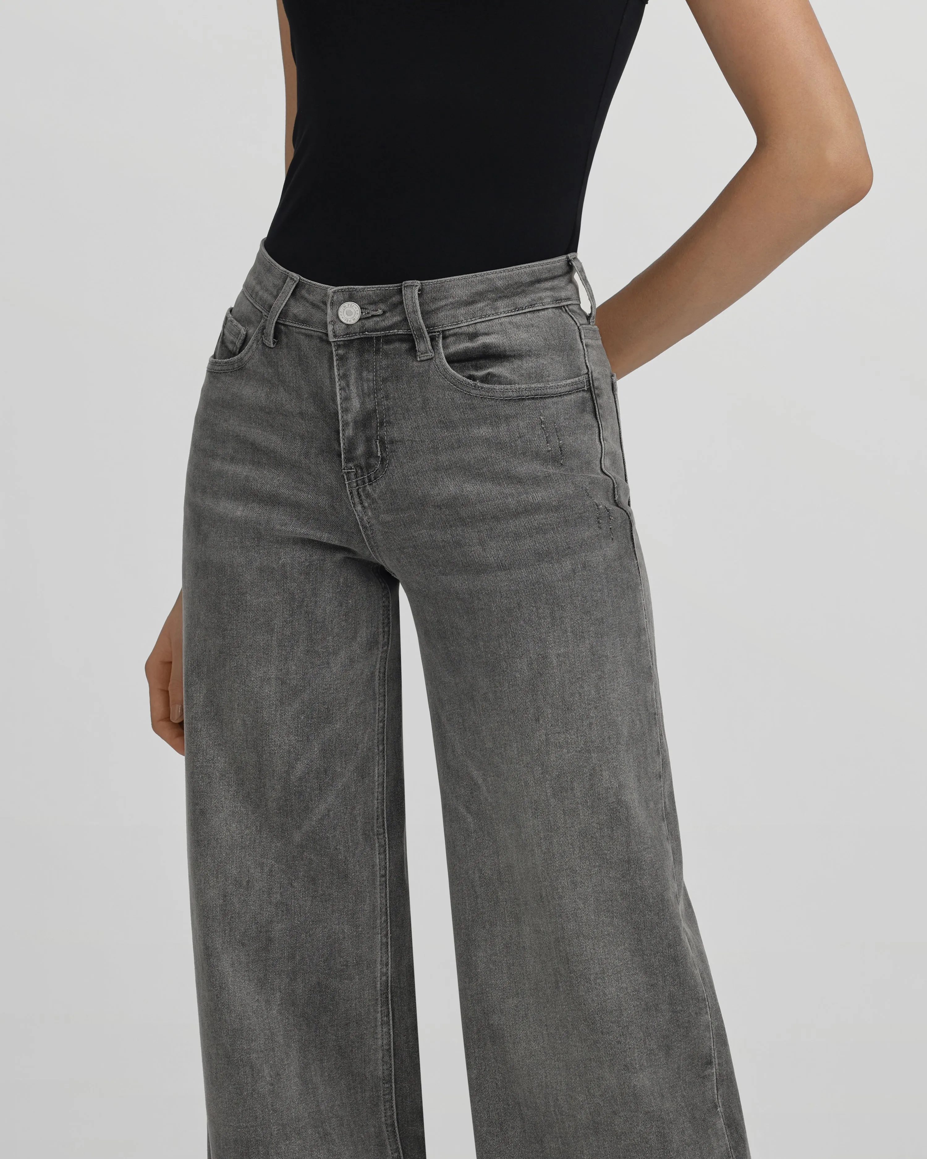 The Wayward Heartbreaker Jeans - Fade To Grey sold by JW PEI product image thumbnail 5