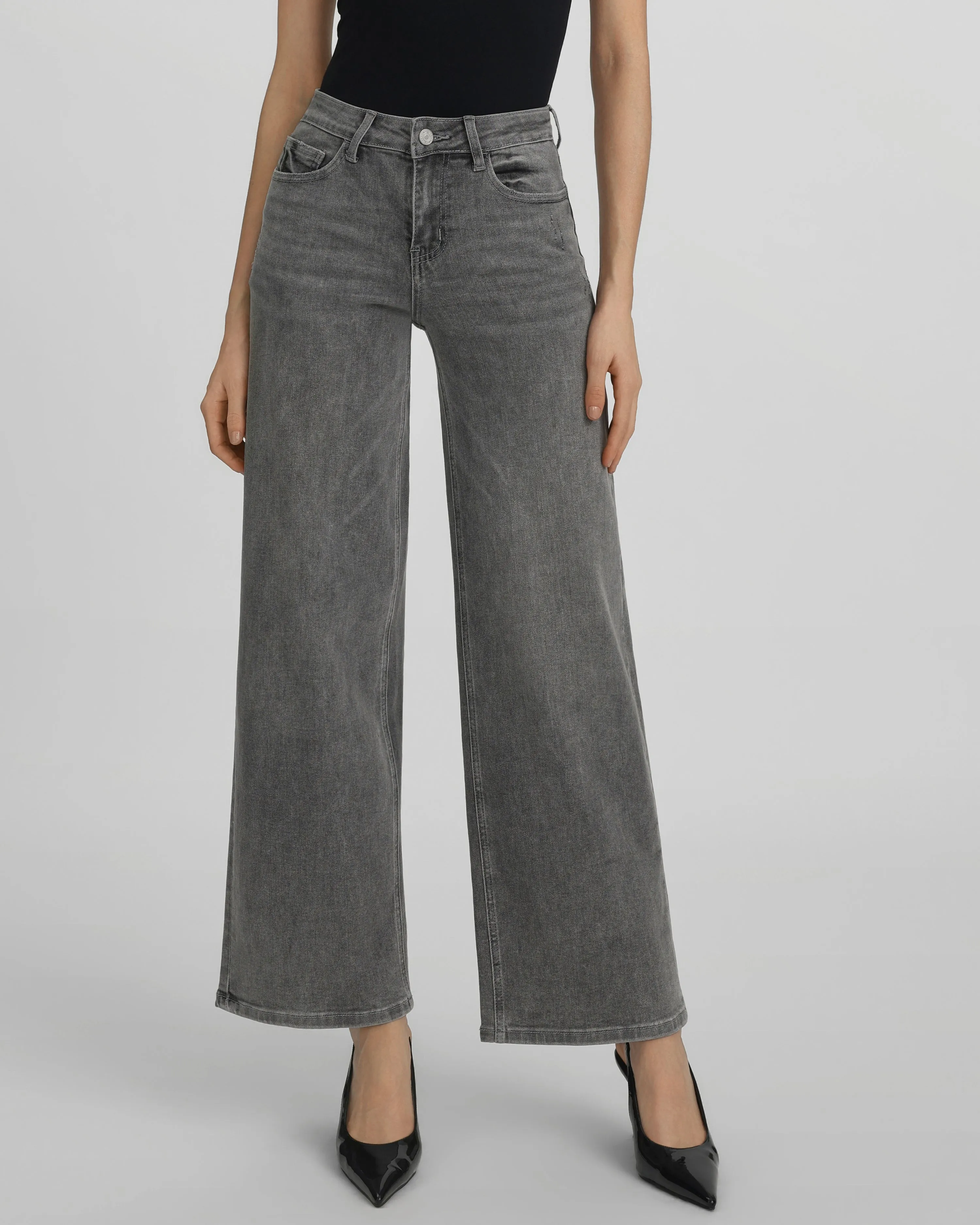 The Wayward Heartbreaker Jeans - Fade To Grey sold by JW PEI product image thumbnail 2