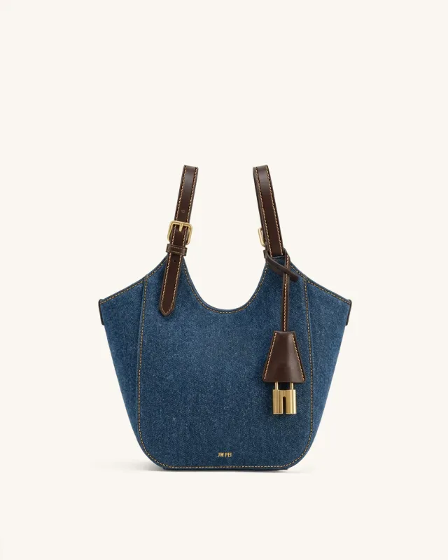 Ines Tote Bag - Blue Denim made by JW PEI