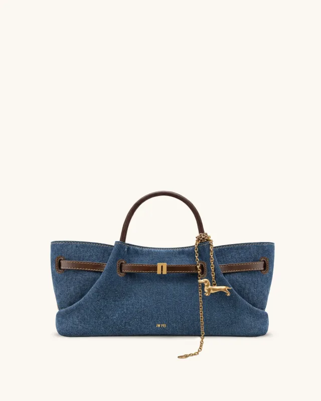Maeve Tote Bag - Blue Denim made by JW PEI