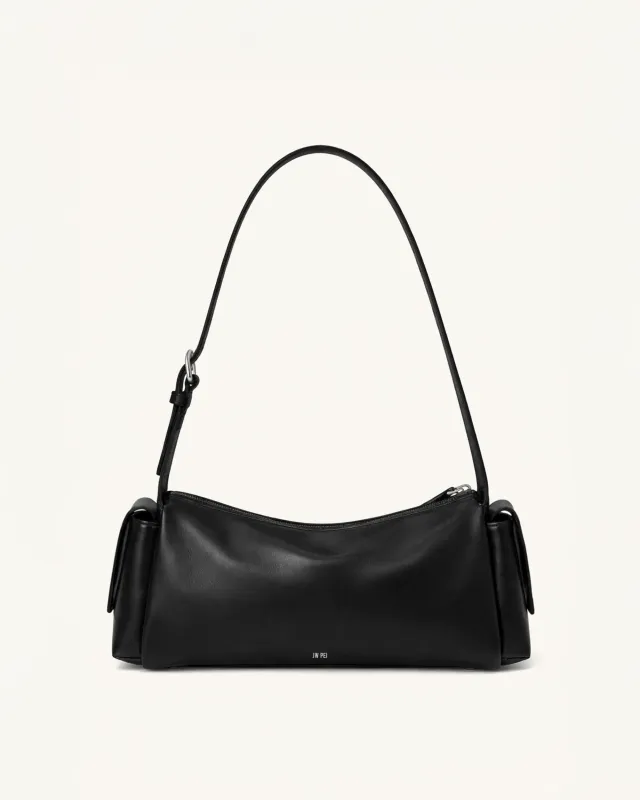 Mia Shoulder Bag - Black made by JW PEI